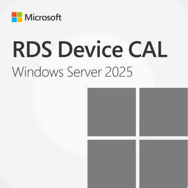 50 Device CALs Windows Server 2025 - Licença Digital - ESD