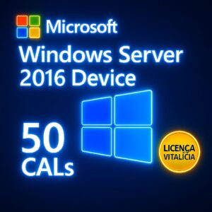 50 Device CALs Windows Server 2016 - Licença Digital - ESD
