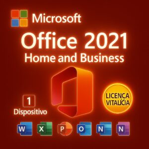 Office 2021 Home And Business - Licença Digital - ESD