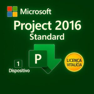 Project 2016 Standard - Licença Digital - ESD