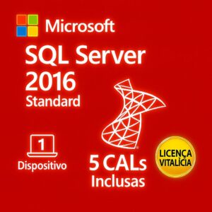 SQL Server 2016 Standard – Licença Digital - ESD